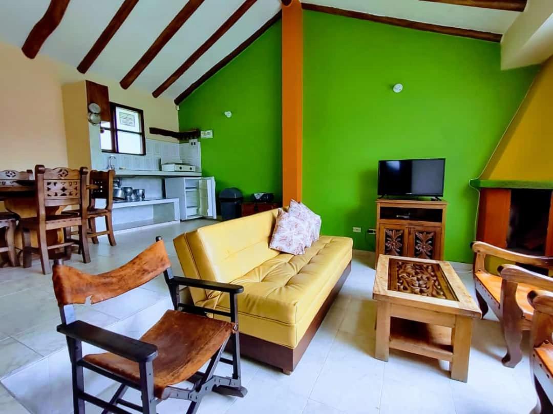 Hotel Cabanas San Cayetano Paipa Εξωτερικό φωτογραφία