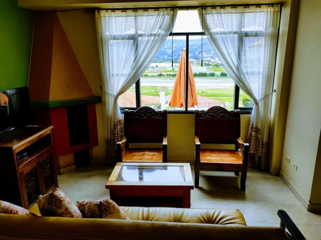 Hotel Cabanas San Cayetano Paipa Εξωτερικό φωτογραφία