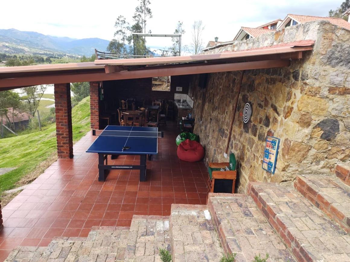Hotel Cabanas San Cayetano Paipa Εξωτερικό φωτογραφία