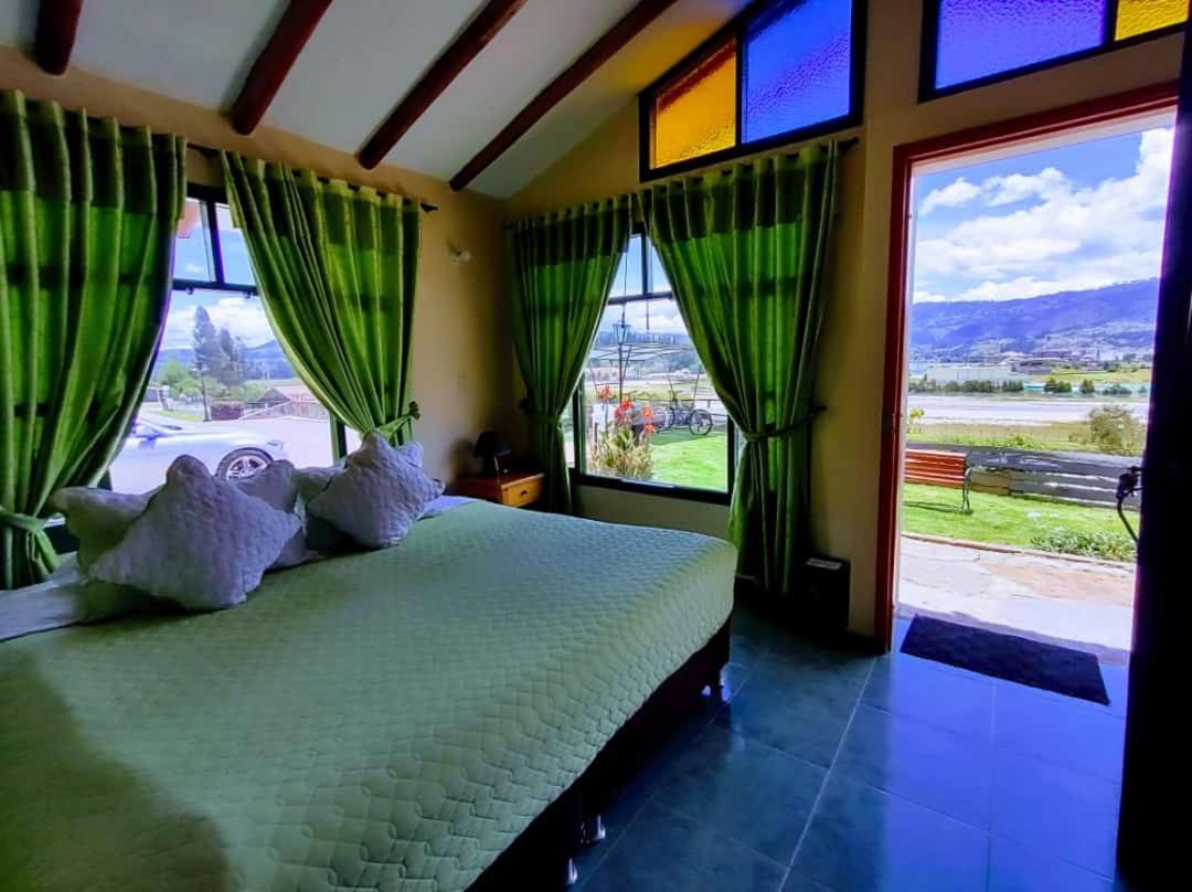 Hotel Cabanas San Cayetano Paipa Εξωτερικό φωτογραφία