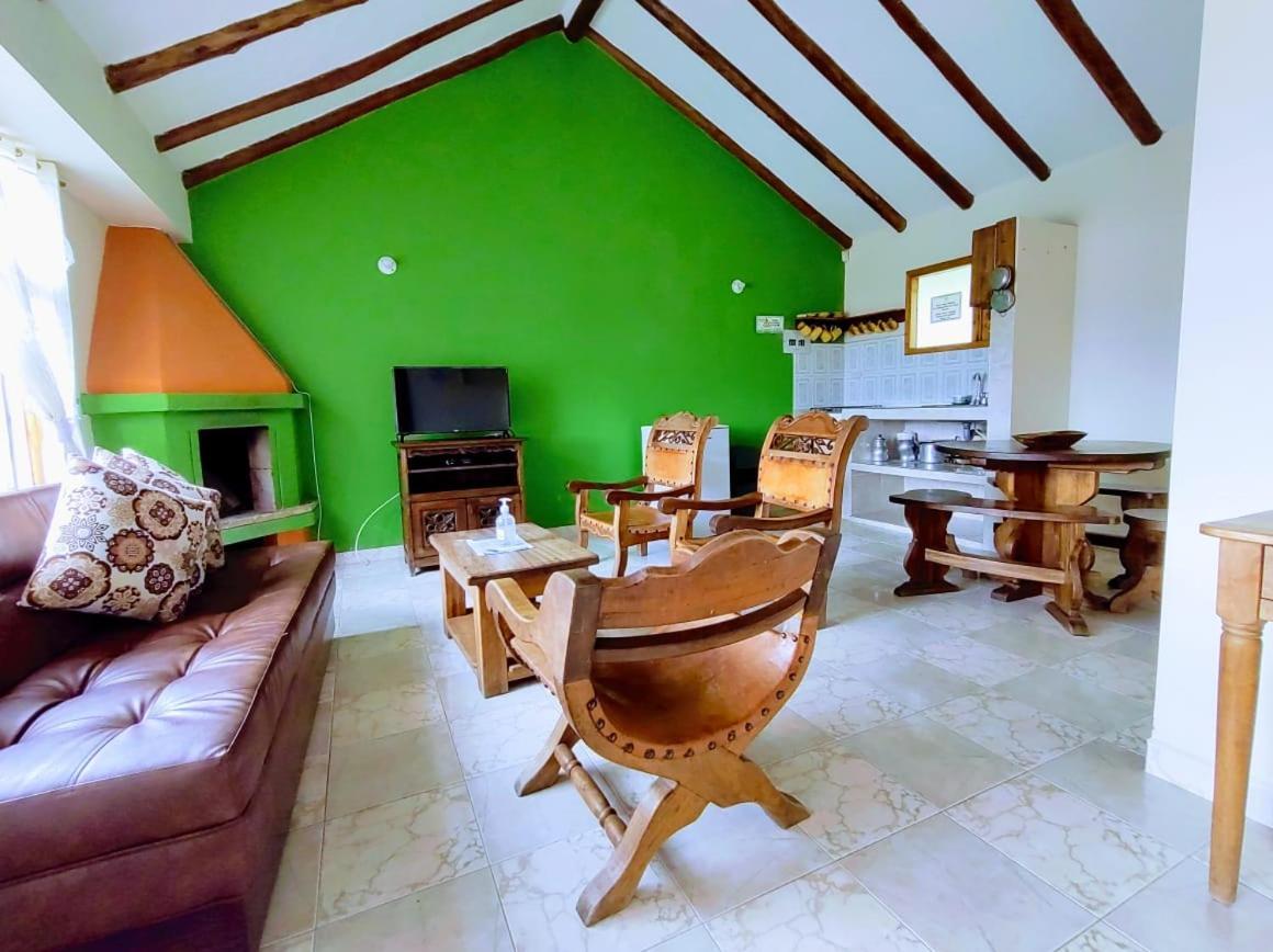 Hotel Cabanas San Cayetano Paipa Εξωτερικό φωτογραφία